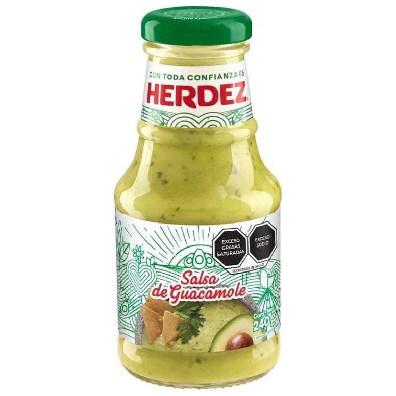 herdez salsa guacamole 240g