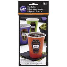 Wilton Halloween Drink Stickers 12 pk