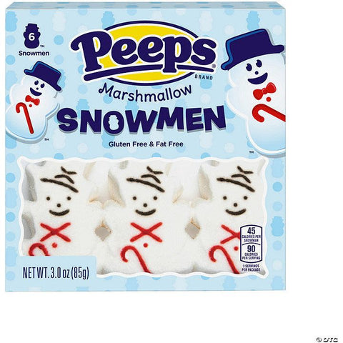Peeps Snowmen 6pcs 85gr
