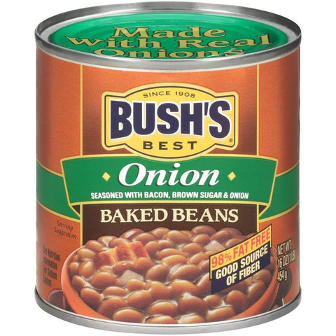 Bush's Onion Baked Beans 454gr