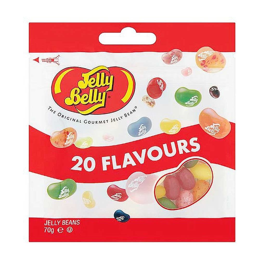 jelly belly 20 flavours 70gr