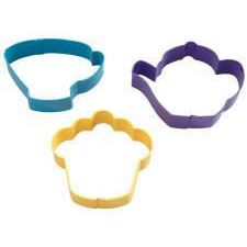 Wilton Tea Party Colored Metal Cutter Set