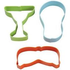 Wilton Summer 3-pc. Cookie Cutter Set