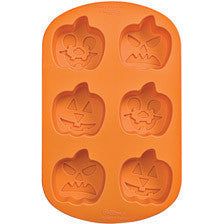 Wilton Silicone Mini Jack-O-Lantern Mold