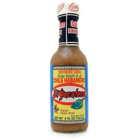 El Yucateco XXXtra Hot Sauce Chile Habanero 120gr