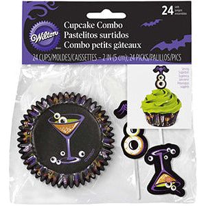 Wilton Halloween Cocktail Combo 24pcs