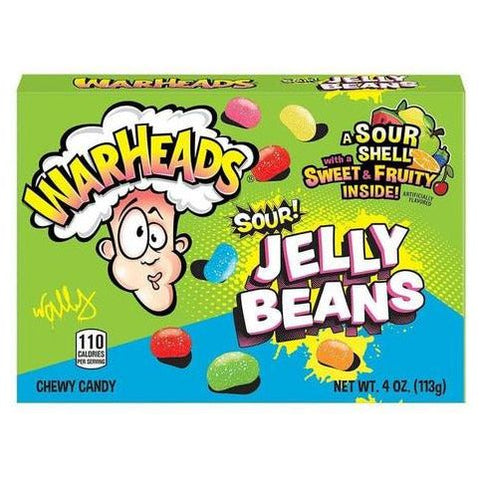 warheads sour jelly beans 115gr
