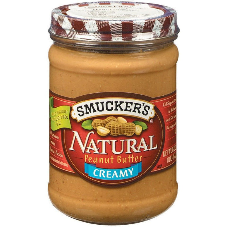 Smuckers Creamy Natural Peanut B.