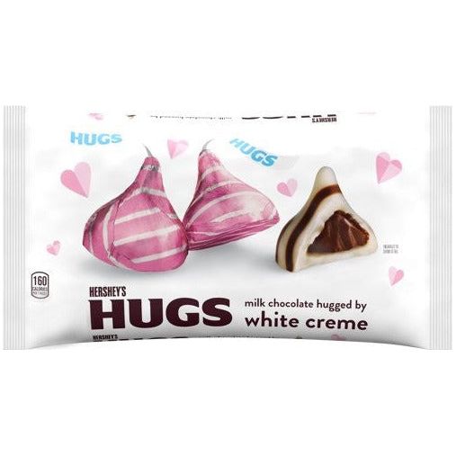 Hershey Hugs  Milk Chocolate White Creme 221gr
