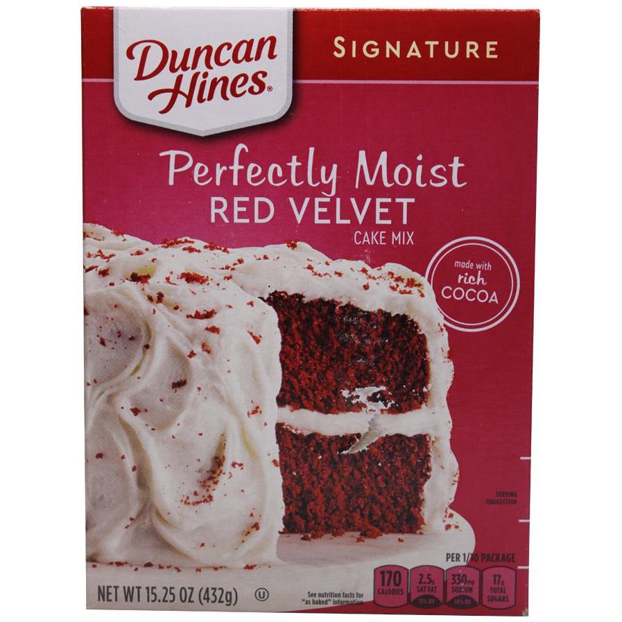 Duncan Hines Red Velvet (432gr)