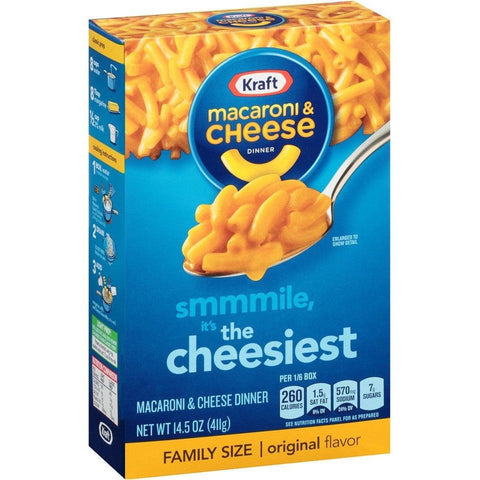 Kraft Family Macaroni & Cheese Original  (410gr)