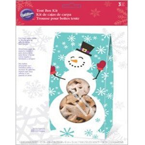 wilton Tent Box Kit Snowman 3pcs