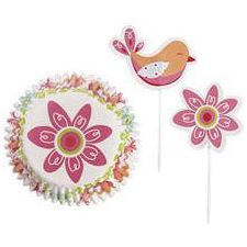 Wilton Spring Cupcake Combo Pack Baking Cups and Picks