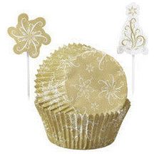 Wilton® Christmas Sparkle and Cheer Cupcake Combo Baking Cups and Picks