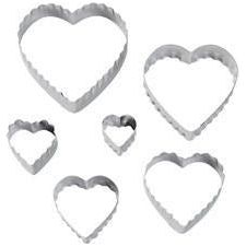 Wilton Heart Fondant Double Cut-Outs Set