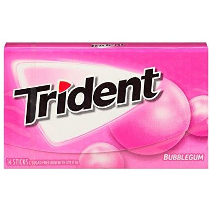 Trident Bubble Gum 14pcs