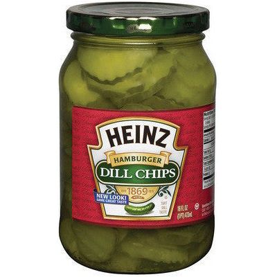 Heinz Hamburger Dill Chips (475ml)