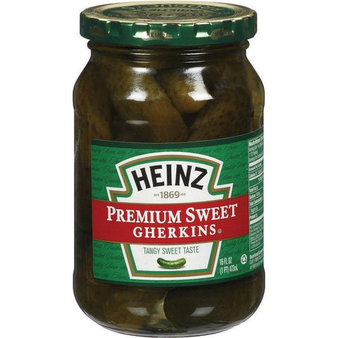 Heinz Premium Sweet Gherkins 470ml