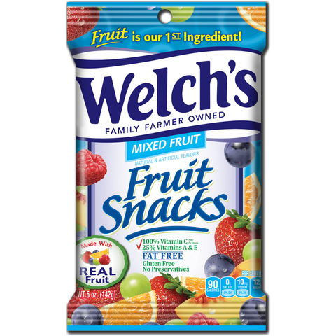 welch's mix fruit snacks 141gr