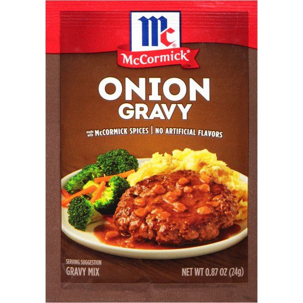 McCormick Onion Gravy Mix 24gr