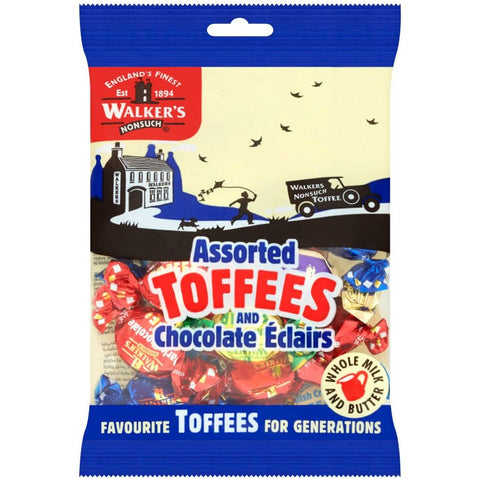walkers assorted toffee 150gr