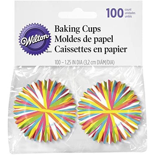Wilton Baking Cup Color Wheel Mini 100pcs