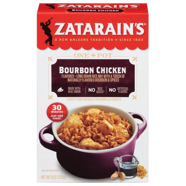 Zatarain's Rice Bourbon Chicken 226gr