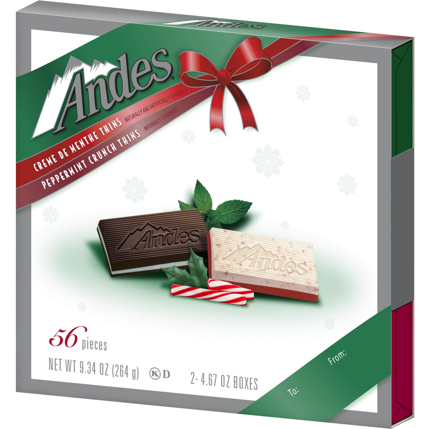 Andes Christmas Gift Box (56pcs) 264gr