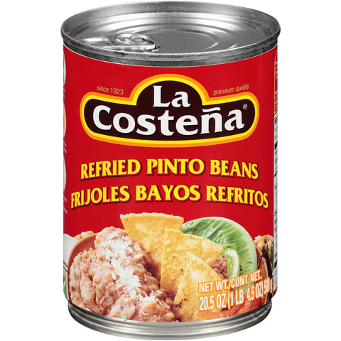La Costena Refried Pinto Beans 580gr