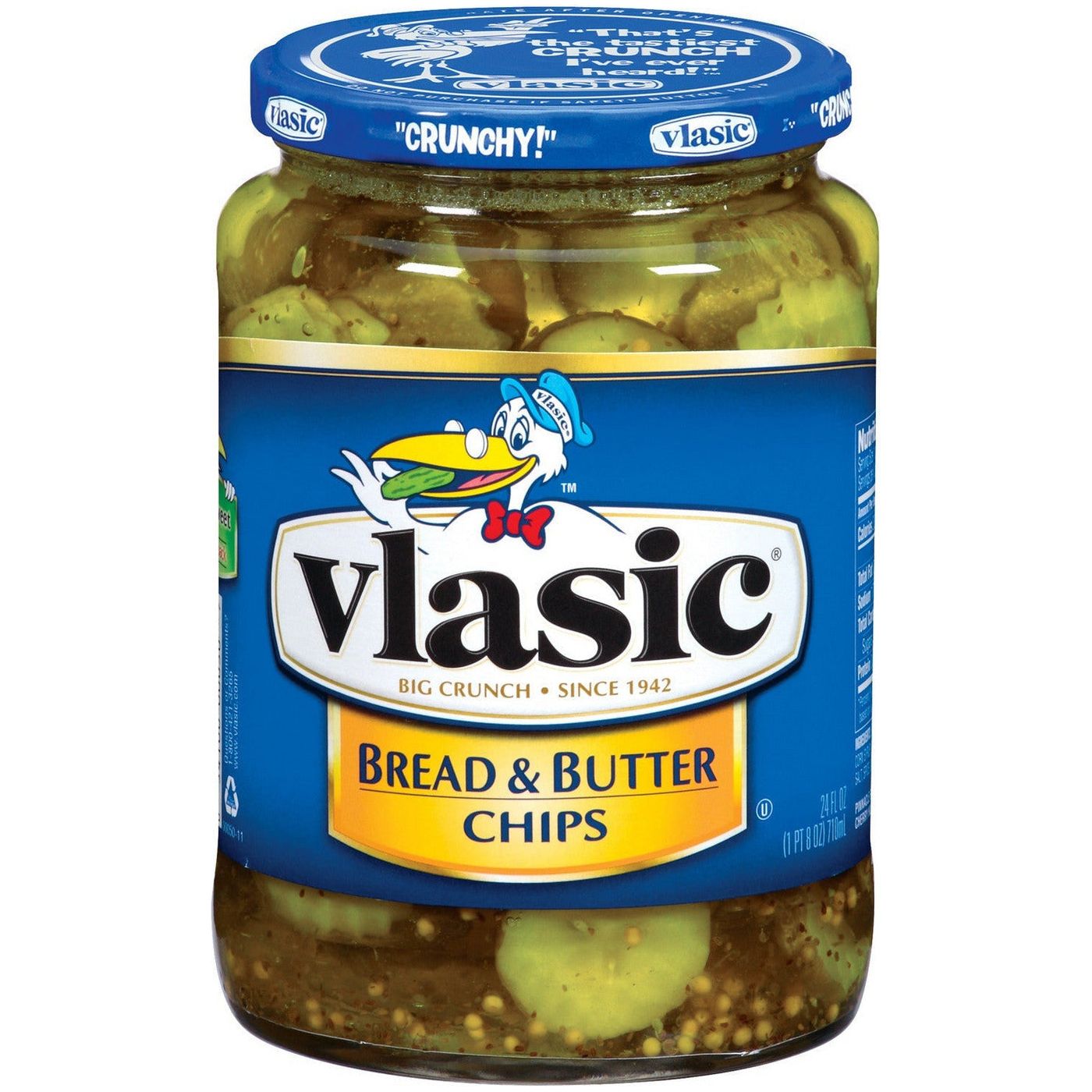 Vlasic Bread & Butter Chips 710gr (Large Pot)