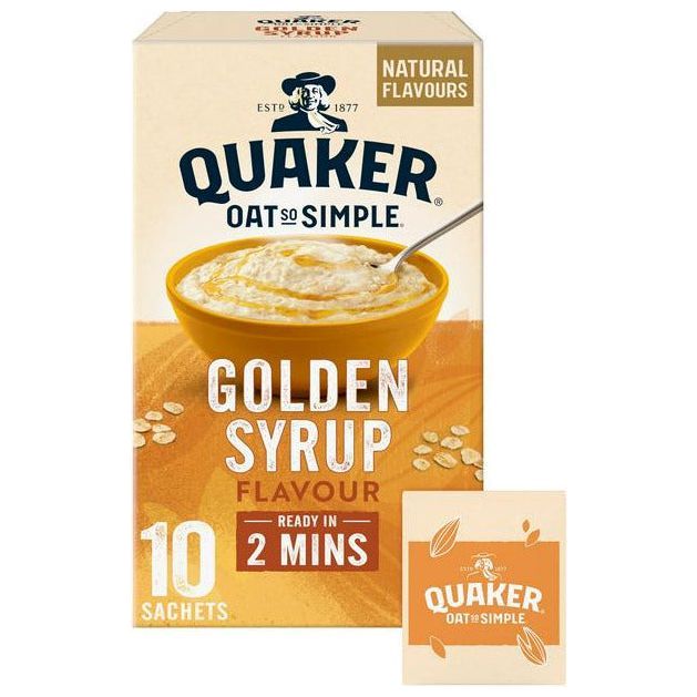 Quaker Oats Golden Syrup 10 x 36gr (UK) 360gr