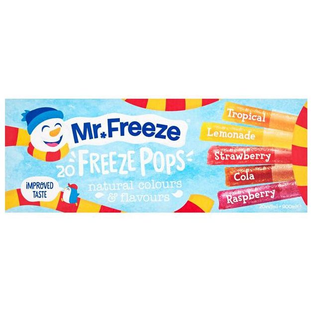 Mr Freeze Calypso Pops 20pcs x 45ml (900ml) (UK)