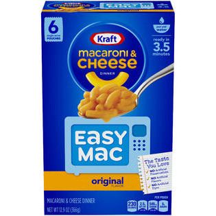 Kraft Easy Mac 6pk (365gr)