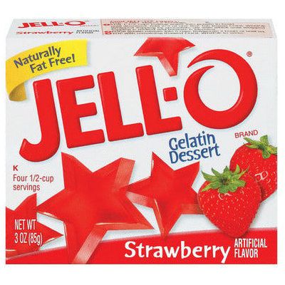 Jell-o Strawberry 85gr