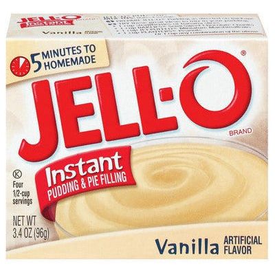 Jell-o Instant Vanilla 96gr