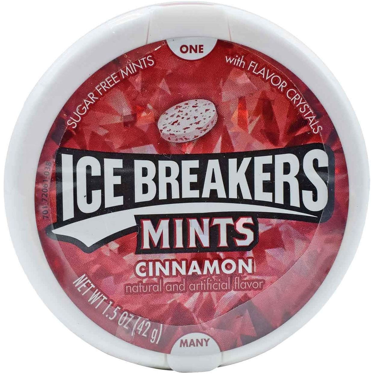 ice breakers mints cinnamon 42gr