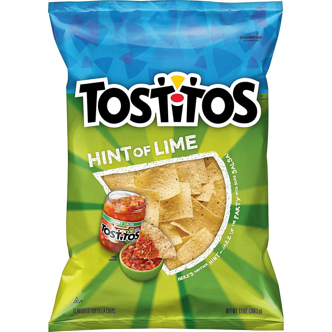 Tostitos  Hint of Lime 285gr