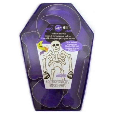 Wilton 6-Pc. Skeleton Metal Cookie Cutter Set