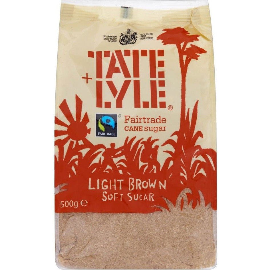 Tate & Lyle Fairtrade Light Brown Sugar 500gr