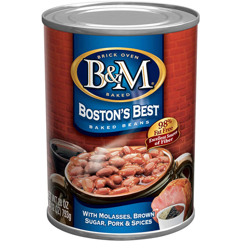 B&M Baked Beans Boston's Best 454gr