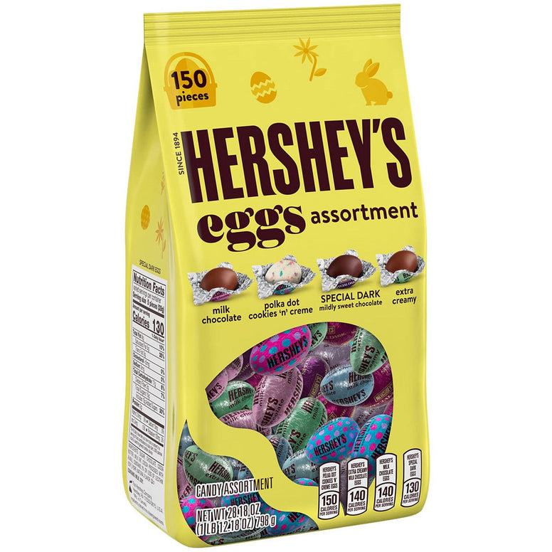 Hershey Chocolate Eggs Assortment (150pcs) 798gr
