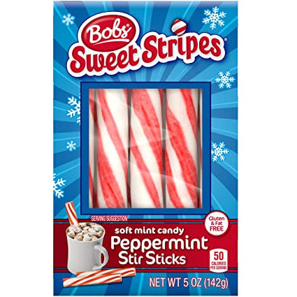 Bob's Sweet Stripes Peppermint Sticks 142gr