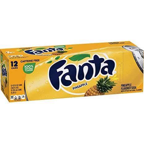 fanta pineapple 12 pk