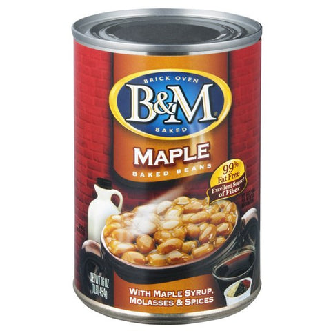 B&M Baked Beans Maple 454gr