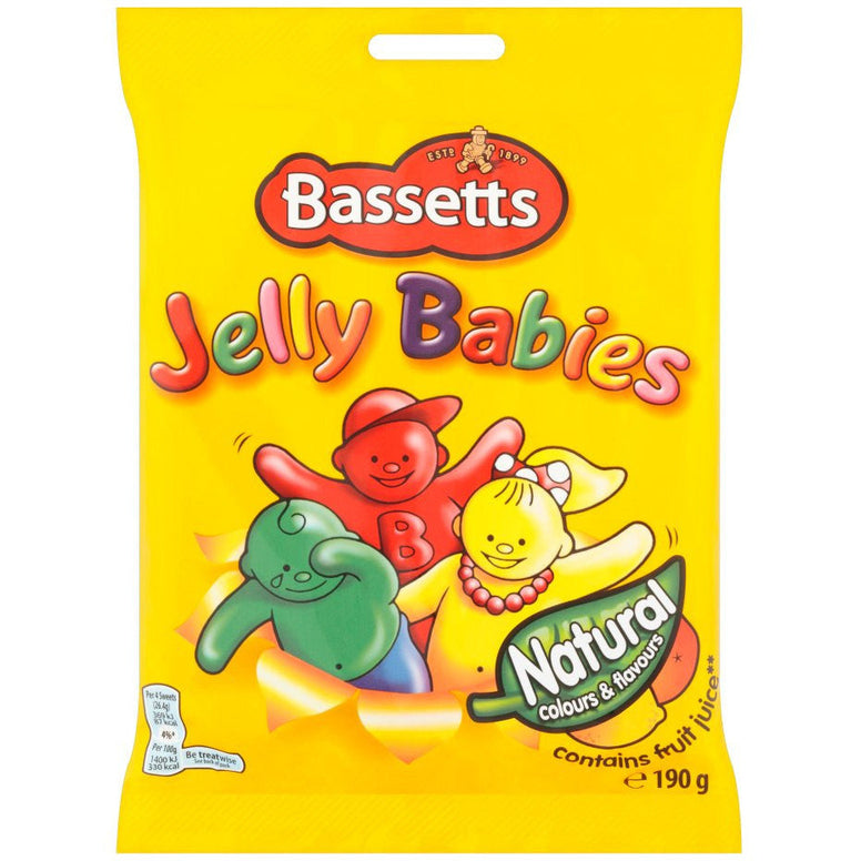 Bassetts Jelly Babies (Large) 190gr