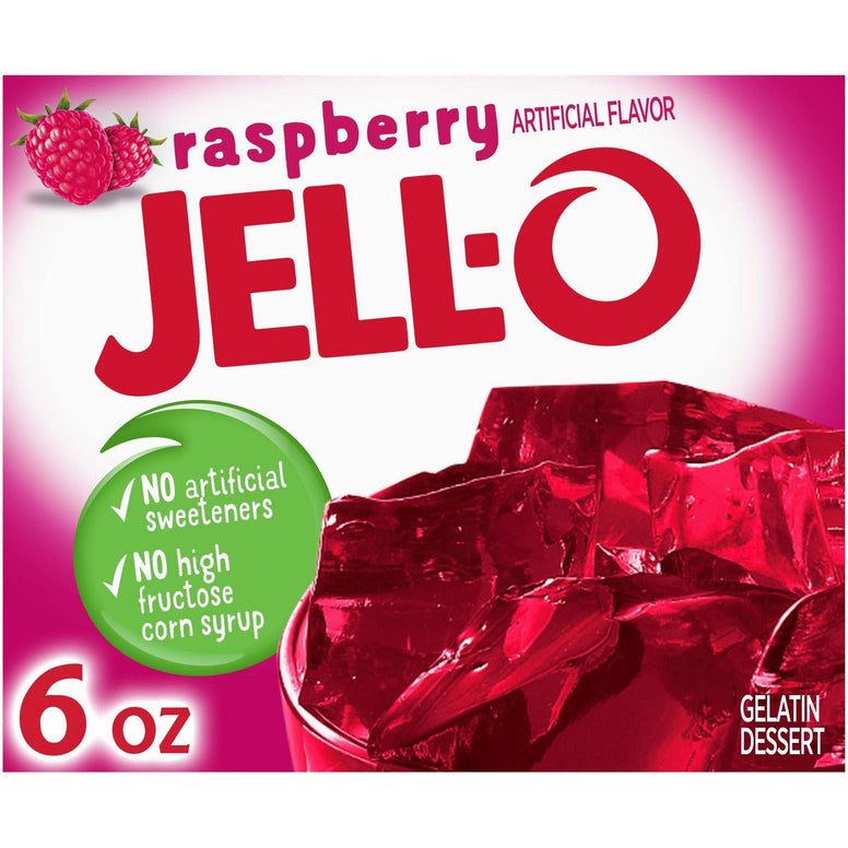 Jell-o Raspberry 170gr (Large Box)