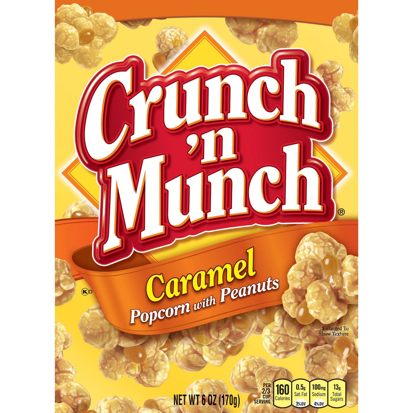Crunch Munch Caramel Popcorn 99gr (exp 13th june 2026)