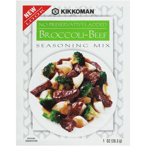 kikkoman broccoli-beef seasoning mix 28gr