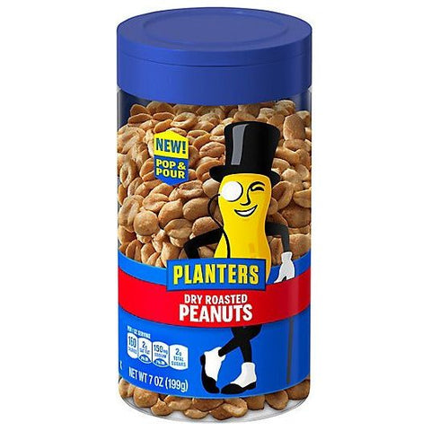 Planters Dry Roasted Peanuts 199gr