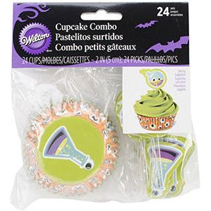 Wilton Halloween eyeballs Combo Picks Science 24pcs